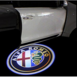 Alfa led logo projector instapverlichting Alfa led logo projector instapverlichting